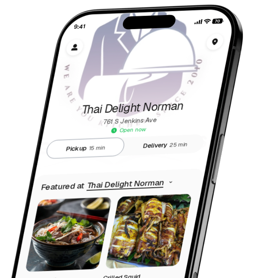 Thai Delight Norman app preview