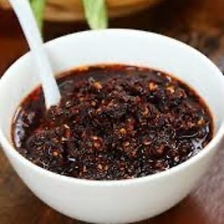 Chili oil (good for Kao soy or noodle soup or pho'