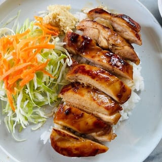Teriyaki dish Japanese grilled