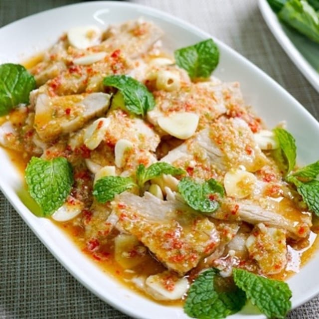 B7.Spicy Lime Salad (Moo-Ma-Now).