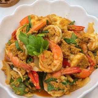 Yellow curry stir fried