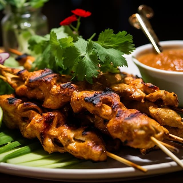 A10.Chicken Satay.