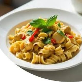 D1.Green curry pasta