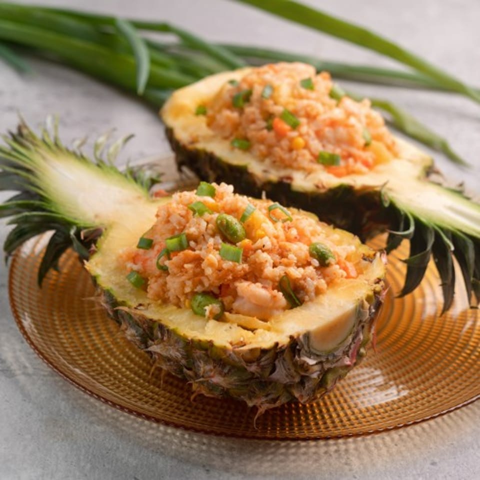 Delicious Pineapple Fried Rice