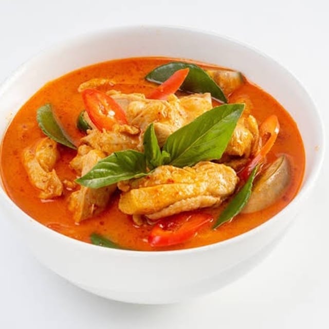 Gang Ped (Thai Red Curry).