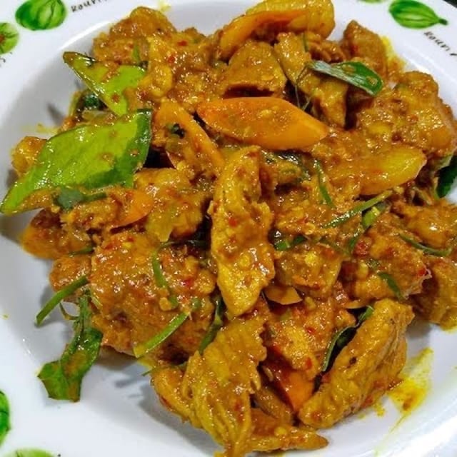 C12.Thai Southern Spicy Dish (Khua Kling).